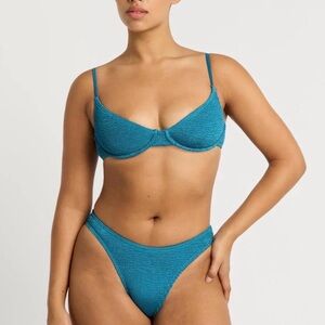 bond-eye Teal Bikini Set